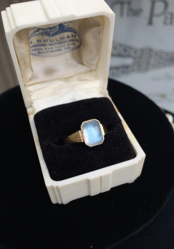 Moonstones Ring